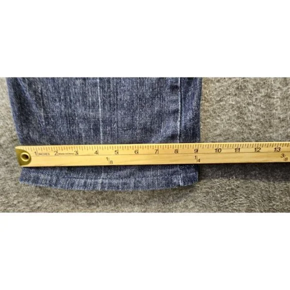 7 For All Mankind Jeans Womens 28 Blue A Pocket Relaxed Bootcut Denim - Picture 10 of 13